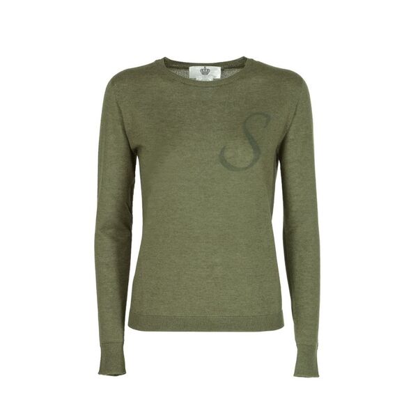 Dee Ocleppo Cashmere Pullover Sweater Women Green Sweaters - Picture 1 of 7